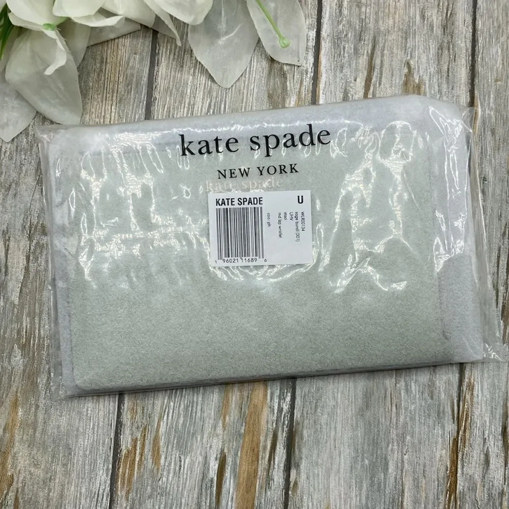 KATE SPADE Staci Medium L Zip Wristlet Wallet Bag Purse
